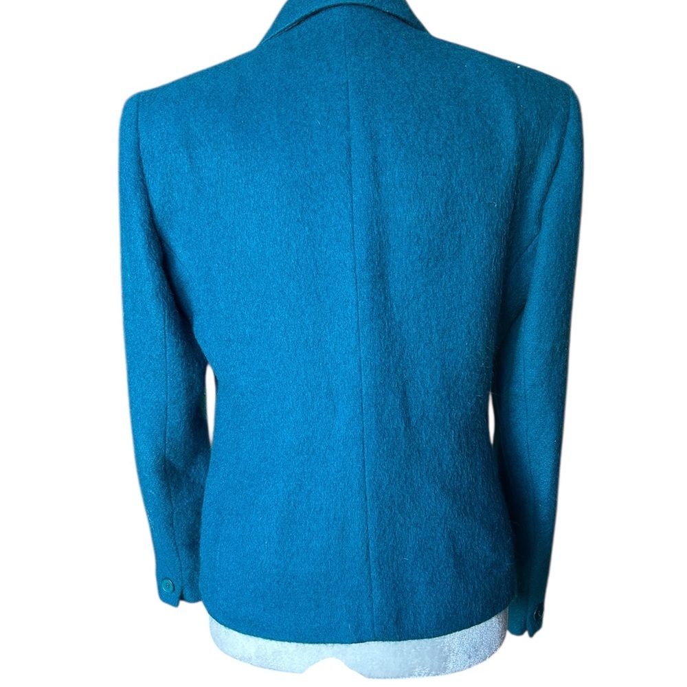 Jones New  Fuzzy Mohair Wool Jacket Blazer size 10 ( like medium) - Picture 13 of 15